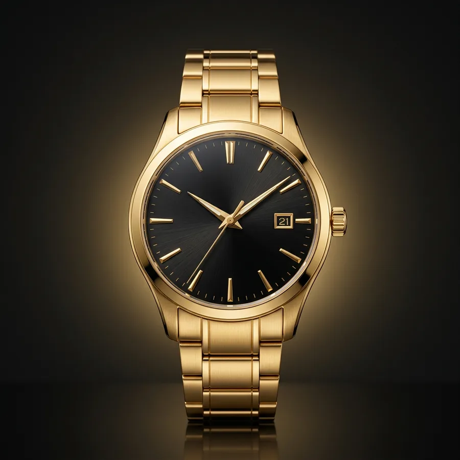 Reloj Q&Q Clásico Dorado